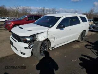 2020 Dodge Durango R/T с VIN 1C4SDJCT6LC286254, выставлен на аукционе Copart как лот 46865695 с пробегом 40 191 миль миль и Списание • Salvage title. История ставок и продаж доступна на DreamBid. Изображение 1.