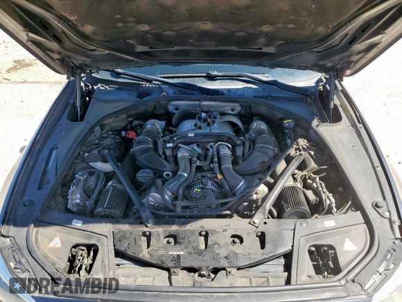 2015 BMW 5 Series 550i with VIN WBAKN9C59FD961491, listed as a Copart auction lot 60208745 with 70,241 mi miles and Salvage title. Bid and sale history available at DreamBid. Image 11.