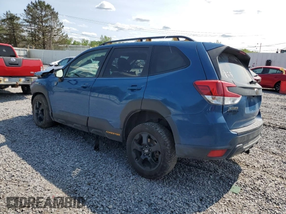 2022 Subaru Forester Wilderness with VIN JF2SKAMC3NH525898, listed as a Copart auction lot 59483215 with Not provided miles and Salvage title. Bid and sale history available at DreamBid. Image 2.