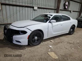 2019 Dodge Charger Police with VIN 2C3CDXAT3KH568118, listed as a Copart auction lot 82313224 with 82,320 mi miles and Clean title. Bid and sale history available at DreamBid. Image 1.