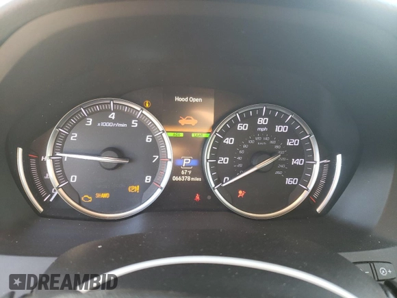 2018 Acura MDX Technology z VIN 5J8YD4H55JL028375, wystawiony jako Copart lot #52924165 z przebiegiem 66 378 mil mil oraz Szkoda całkowita • Salvage title. Historia ofert i sprzedaży dostępna na DreamBid. Obrazek 9.