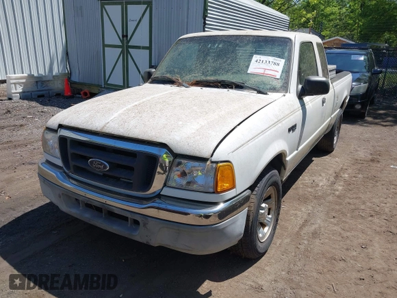 2004 Ford Ranger XL with VIN 1FTYR14U04PA07393, listed as a IAAI auction lot 42133788 with 135,212 mi miles. Bid and sale history available at carsss.com. Image 2.