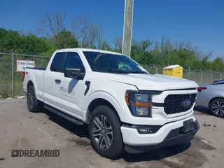 2023 Ford F-150 XL with VIN 1FTEX1CP9PKE03568, listed as a IAAI auction lot 41941613 with 41,304 mi miles and . Bid and sale history available at DreamBid. Image 1.