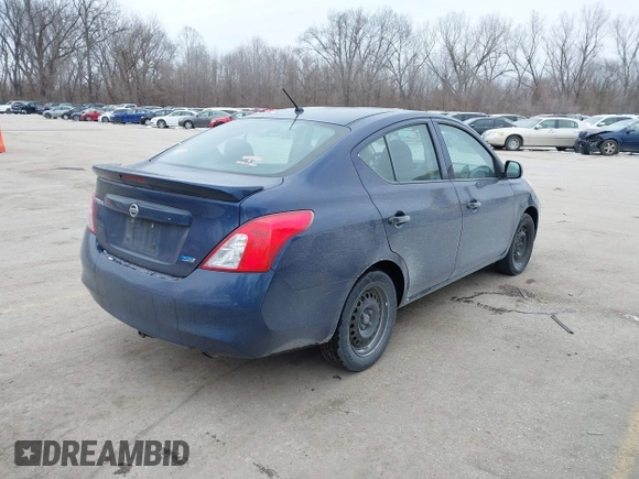 2014 Nissan Versa S Plus with VIN 3N1CN7AP4EL837978, listed as a IAAI auction lot 41564587 with 188,862 mi miles and . Bid and sale history available at DreamBid. Image 4.