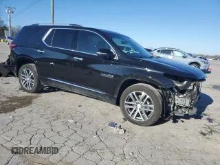 2023 Chevrolet Traverse High Country z VIN 1GNEVNKW4PJ275677, wystawiony jako Copart lot #49328615 z przebiegiem 47 102 mil mil oraz Szkoda całkowita • Salvage title. Historia ofert i sprzedaży dostępna na DreamBid. Obrazek 4.
