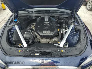 2021 Genesis G70 2.0T with VIN KMTG34LA3MU074224, listed as a Copart auction lot 74946404 with 38,171 mi miles and Non repairable. Bid and sale history available at DreamBid. Image 11.