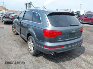 2013 Audi Q7 3.0T Premium Plus with VIN WA1LGAFE5DD015944, listed as a IAAI auction lot 42027361 with 133,940 mi miles. Bid and sale history available at carsss.com. Image 3.