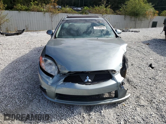 2009 Mitsubishi Eclipse GS with VIN 4A3AK24F99E013402, listed as a Copart auction lot 73709514 with 98,842 mi miles and Salvage Title. Bid and sale history available at carsss.com. Image 5.