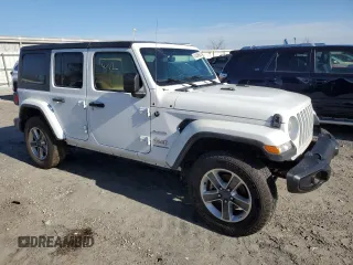 2023 Jeep Wrangler Sahara with VIN 1C4HJXEN1PW505291, listed as a Copart auction lot 41424595 with 0 mi miles and Non Repairable. Bid and sale history available at carsss.com. Image 4.