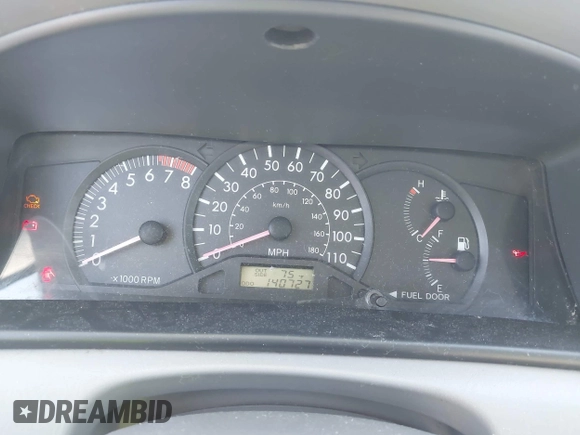 2006 Toyota Corolla CE with VIN JTDBR32E560099528, listed as a IAAI auction lot 42605005 with 140,727 mi miles and . Bid and sale history available at DreamBid. Image 7.
