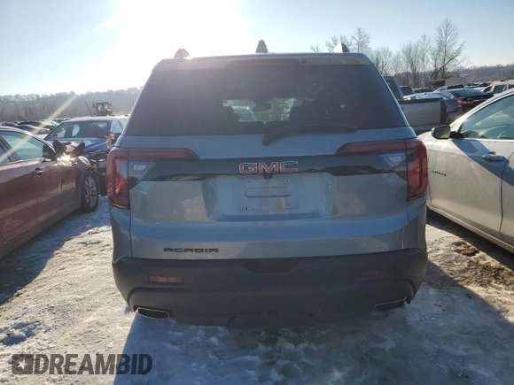 2023 GMC Acadia SLT with VIN 1GKKNMLSXPZ262018, listed as a Copart auction lot 41457865 with 20,694 mi miles and Salvage Title. Bid and sale history available at DreamBid. Image 6.