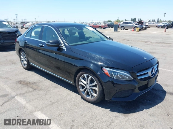 2017 Mercedes-Benz C 300 with VIN 55SWF4JB5HU198196, listed as a IAAI auction lot 42527183 with 42,788 mi miles and . Bid and sale history available at DreamBid. Image 1.