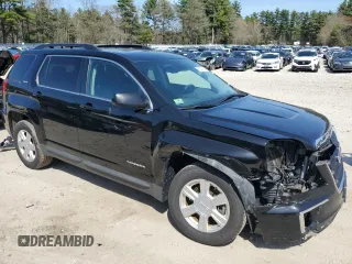 2016 GMC Terrain SLE with VIN 2GKFLTE38G6184695, listed as a Copart auction lot 52087925 with 80,641 mi miles and Salvage Title. Bid and sale history available at DreamBid. Image 4.