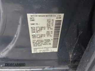 2010 Nissan Titan SE with VIN 1N6BA0ED1AN304375, listed as a IAAI auction lot 41384892 with 241,626 mi miles. Bid and sale history available at carsss.com. Image 9.