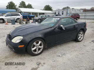 2002 Mercedes-Benz SLK-Class 3.2L with VIN WDBKK65F62F267659, listed as a Copart auction lot 85062564 with 41,868 mi miles and Salvage Title. Bid and sale history available at carsss.com. Image 1.