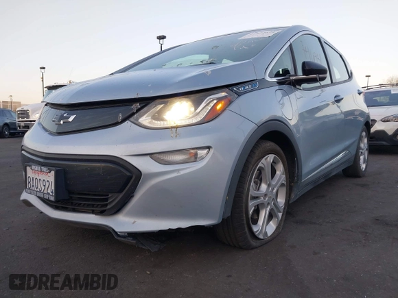 2017 Chevrolet Bolt EV LT with VIN 1G1FW6S03H4184551, listed as a IAAI auction lot 41974694 with 59,446 mi miles. Bid and sale history available at carsss.com. Image 6.