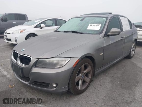2011 BMW 3 Series 328i with VIN WBAPH5G5XBNM76717, listed as a IAAI auction lot 41796390 with 166,202 mi miles and . Bid and sale history available at carsss.com. Image 2.