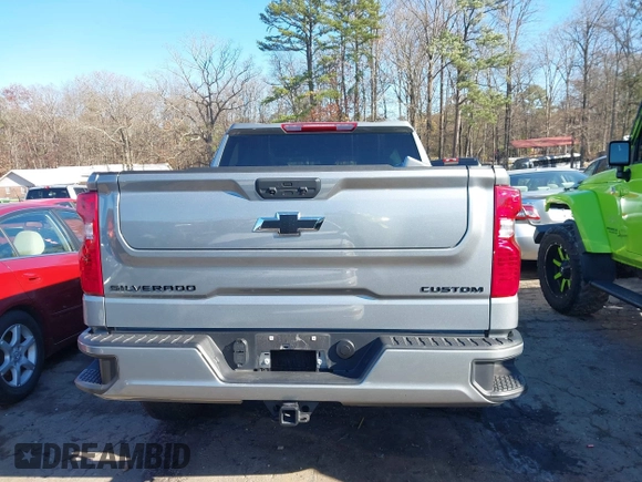 2024 Chevrolet Silverado 1500 Custom with VIN 1GCPDBEK4RZ233798, listed as a IAAI auction lot 41073685 with 33,194 mi miles and . Bid and sale history available at DreamBid. Image 16.
