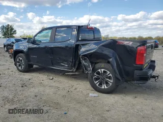 2022 Chevrolet Colorado 4WD Z71 with VIN 1GCGTDENXN1137241, listed as a Copart auction lot 53559815 with 70,622 mi miles and Salvage title. Bid and sale history available at DreamBid. Image 2.
