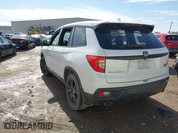 2021 Honda Passport Sport с VIN 5FNYF7H25MB000793, выставлен на аукционе IAAI как лот 41350844 с пробегом 54 958 миль миль и . История ставок и продаж доступна на DreamBid. Изображение 3.