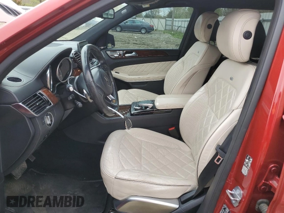 2019 Mercedes-Benz GLS 550 with VIN 4JGDF7DE3KB232335, listed as a Copart auction lot 53820775 with 80,782 mi miles and Salvage title. Bid and sale history available at DreamBid. Image 7.