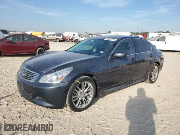 2007 Infiniti G35 Sport with VIN JNKBV61E67M711663, listed as a Copart auction lot 77412344 with 161,697 mi miles and Salvage Title. Bid and sale history available at DreamBid. Image 1.