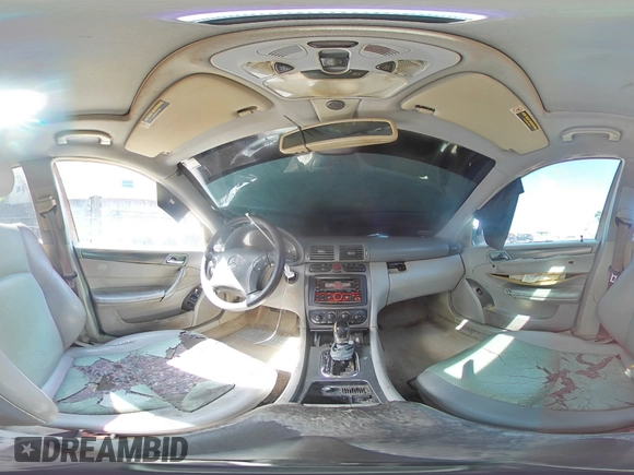 2003 Mercedes-Benz C 230 Kompressor with VIN WDBRF40J93F383720, listed as a Copart auction lot 75665054 with Not Provided miles and Salvage Title. Bid and sale history available at DreamBid. Image 13.