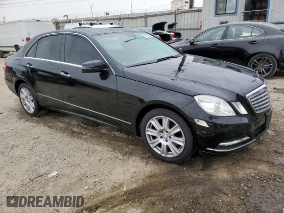 2013 Mercedes-Benz E 350 Luxury with VIN WDDHF5KB0DA691047, listed as a Copart auction lot 76417054 with 89,157 mi miles and Salvage Title. Bid and sale history available at DreamBid. Image 4.