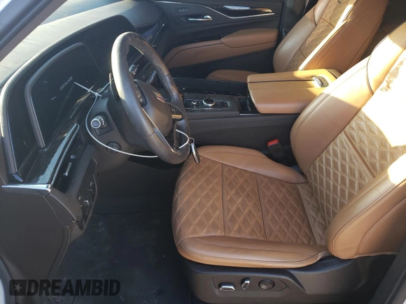 2022 Cadillac Escalade Sport z VIN 1GYS3EKL6NR234497, wystawiony jako Copart lot #48560705 z przebiegiem 55 438 mil mil oraz Szkoda całkowita • Salvage title. Historia ofert i sprzedaży dostępna na DreamBid. Obrazek 7.