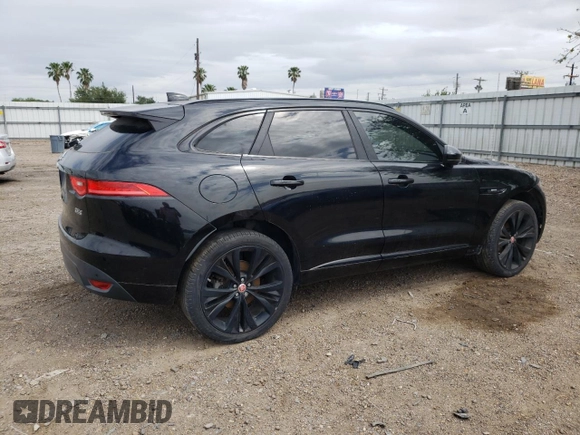 2017 Jaguar F-Pace 20d R-Sport with VIN SADCL2BN4HA094578, listed as a Copart auction lot 45668693 with 107,629 mi miles and . Bid and sale history available at DreamBid. Image 3.