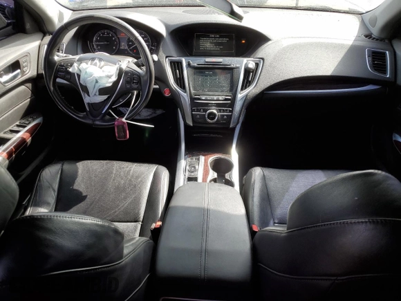2015 Acura TLX Technology with VIN 19UUB2F51FA024774, listed as a Copart auction lot 49880255 with 138,657 mi miles and Salvage title. Bid and sale history available at DreamBid. Image 8.