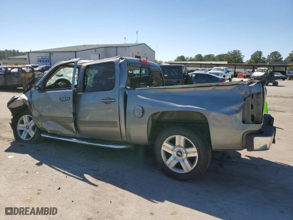 2008 Chevrolet Silverado 1500 LTZ with VIN 2GCEC13J281110880, listed as a Copart auction lot 74812524 with 0 mi miles and Salvage Title. Bid and sale history available at carsss.com. Image 2.