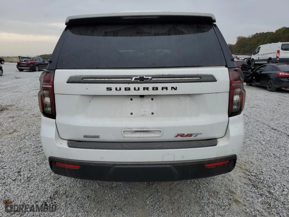 2022 Chevrolet Suburban RST with VIN 1GNSKEKT6NR176875, listed as a Copart auction lot 78738564 with 55,700 mi miles and Salvage Title. Bid and sale history available at carsss.com. Image 6.