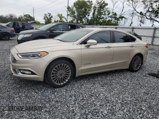 2017 Ford Fusion Hybrid Titanium with VIN 3FA6P0RU5HR359714, listed as a Copart auction lot 59156975 with 84,220 mi miles and Salvage title. Bid and sale history available at DreamBid. Image 1.