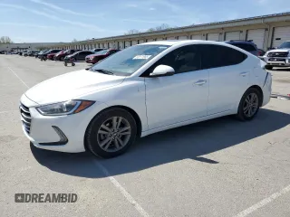 2018 Hyundai Elantra Value Edition with VIN 5NPD84LF0JH278810, listed as a Copart auction lot 53171865 with 104,453 mi miles and Salvage Title. Bid and sale history available at DreamBid. Image 1.