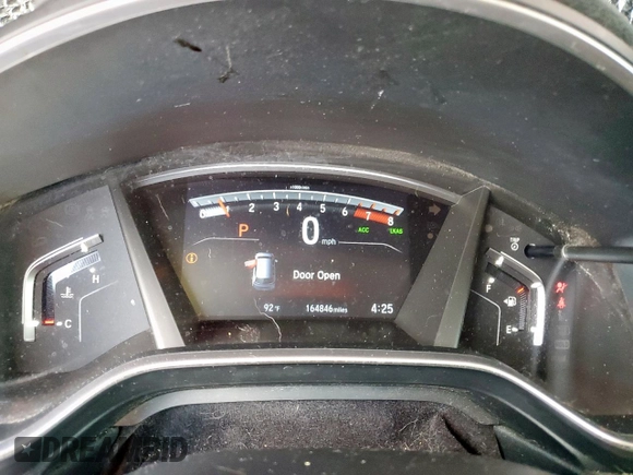 2019 Honda CR-V EX с VIN 5J6RW1H5XKA015902, выставлен на аукционе Copart как лот 58268235 с пробегом 164 846 миль миль и Списание • Salvage title. История ставок и продаж доступна на DreamBid. Изображение 9.