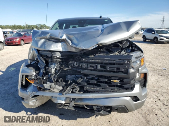 2024 Chevrolet Silverado 1500 Custom with VIN 1GCPABEK2RZ102085, listed as a Copart auction lot 87700835 with 31,311 mi miles and Salvage Title. Bid and sale history available at DreamBid. Image 5.