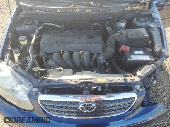 2005 Toyota Corolla CE with VIN 1NXBR32EX5Z489088, listed as a Copart auction lot 61610685 with 124,974 mi miles and Clean title. Bid and sale history available at DreamBid. Image 11.