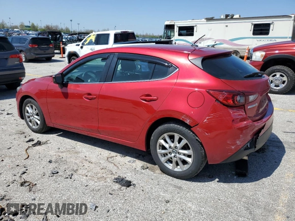 2016 Mazda 3 i Sport with VIN 3MZBM1K76GM267614, listed as a Copart auction lot 52087945 with 172,683 mi miles and Salvage Title. Bid and sale history available at DreamBid. Image 2.