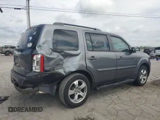2013 Honda Pilot EX-L with VIN 5FNYF4H62DB061360, listed as a Copart auction lot 64171285 with 115,185 mi miles and Salvage title. Bid and sale history available at DreamBid. Image 3.