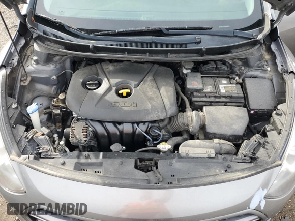 2016 Hyundai Elantra GT with VIN KMHD35LH5GU289110, listed as a Copart auction lot 50838455 with 89,402 mi miles and Salvage Title. Bid and sale history available at carsss.com. Image 12.