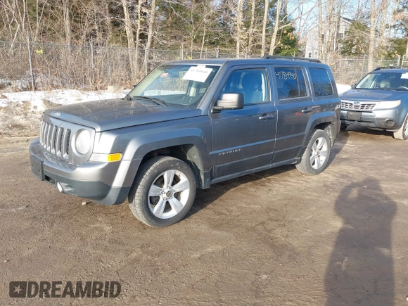 2012 Jeep Patriot Latitude with VIN 1C4NJRFB6CD541860, listed as a IAAI auction lot 41784940 with 138,715 mi miles and . Bid and sale history available at carsss.com. Image 2.
