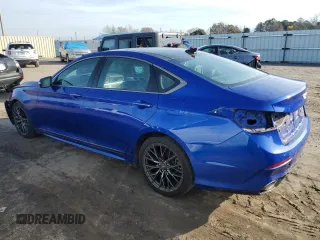 2020 Genesis G80 3.8L with VIN KMTFN4JE6LU328793, listed as a Copart auction lot 42921135 with 61,063 mi miles and Salvage Title. Bid and sale history available at DreamBid. Image 2.