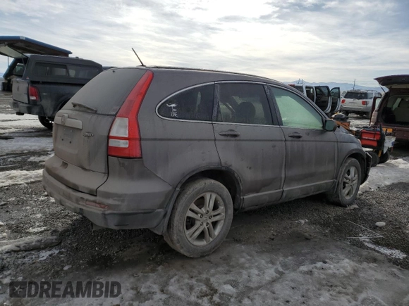 2011 Honda CR-V EX-L with VIN 5J6RE4H74BL052079, listed as a Copart auction lot 45779365 with 0 mi miles and Salvage Title. Bid and sale history available at carsss.com. Image 3.