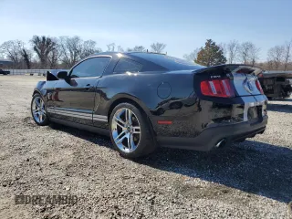 2010 Ford Mustang GT500 with VIN 1ZVBP8JS0A5109000, listed as a Copart auction lot 46878285 with 41,520 mi miles and Salvage title. Bid and sale history available at DreamBid. Image 2.