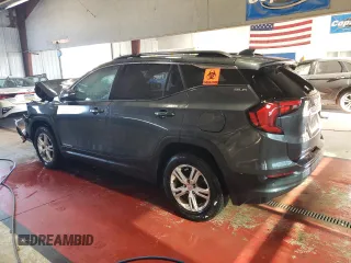 2020 GMC Terrain SLE z VIN 3GKALTEV1LL214220, wystawiony jako Copart lot #77067054 z przebiegiem Nie podano mil oraz Szkoda całkowita • Salvage title. Historia ofert i sprzedaży dostępna na DreamBid. Obrazek 2.