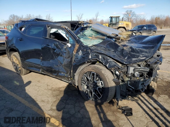 2024 Chevrolet Blazer RS with VIN 3GNKBKRS3RS132959, listed as a Copart auction lot 82442894 with Not provided miles and Non repairable. Bid and sale history available at DreamBid. Image 4.