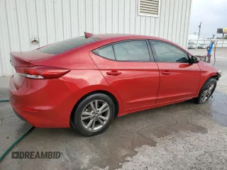 2018 Hyundai Elantra GL with VIN KMHD84LF5JU451092, listed as a Copart auction lot 46946555 with 104,815 mi miles and Clean Title. Bid and sale history available at DreamBid. Image 3.