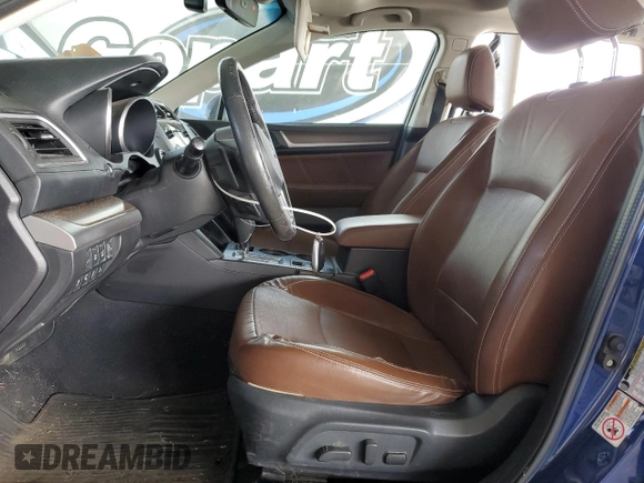 2017 Subaru Outback Touring with VIN 4S4BSETC7H3342590, listed as a Copart auction lot 61191325 with 192,277 mi miles and Salvage title. Bid and sale history available at DreamBid. Image 7.