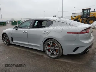2021 Kia Stinger GT2 with VIN KNAE55LCXM6091420, listed as a Copart auction lot 41530535 with 26,298 mi miles and Clean Title. Bid and sale history available at carsss.com. Image 2.